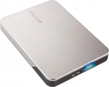TOSHIBA 2 TB EXTERNAL HDD - CANVIO FLEX (WARM SILVER)