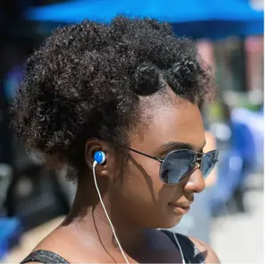 "Koss Plug In-ear", 3,5 mm, mėlynos spalvos, slopinančios triukšmą,