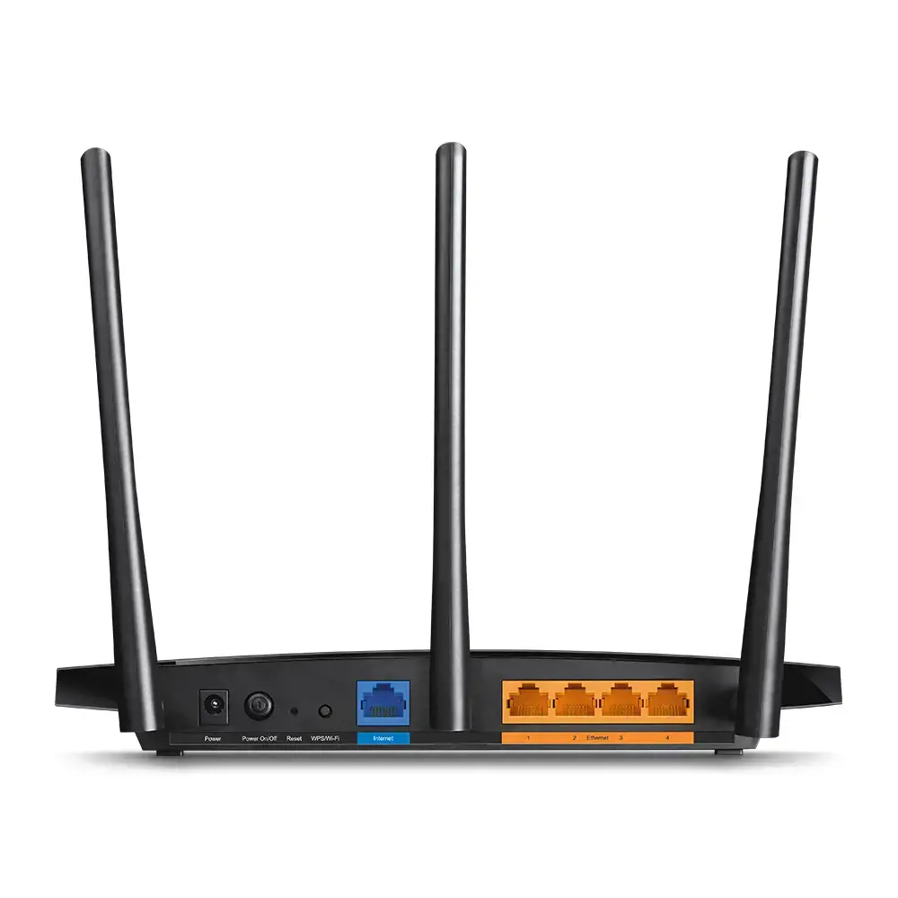 TP-Link Archer A8, "Wi-Fi 5" (802.11ac), dviejų dažnių (2,4 GHz / 5 GHz), Ethernet LAN, juodas, nešiojamasis maršrutizatorius