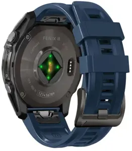 Tech-Protect watch strap Silicone Garmin fenix 5X/5X Plus/6X/6X Pro/7X/8 51mm, navy