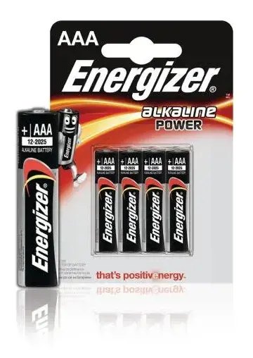 Energizer AAA/LR03, Alkaline Power, 4 pc(s)