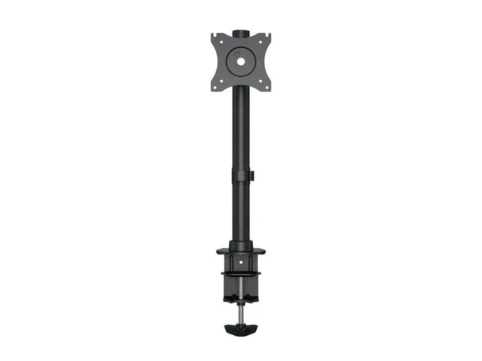 Multibrackets M Deskmount Basic Single, 10 kg, 38.1 cm (15"), 68.6 cm (27"), 100 x 100 mm, Height adjustment, Black