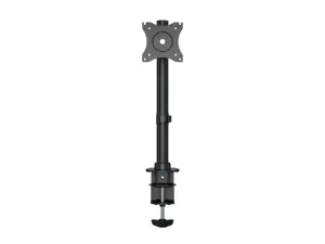 Multibrackets M Deskmount Basic Single, 10 kg, 38.1 cm (15"), 68.6 cm (27"), 100 x 100 mm, Height adjustment, Black