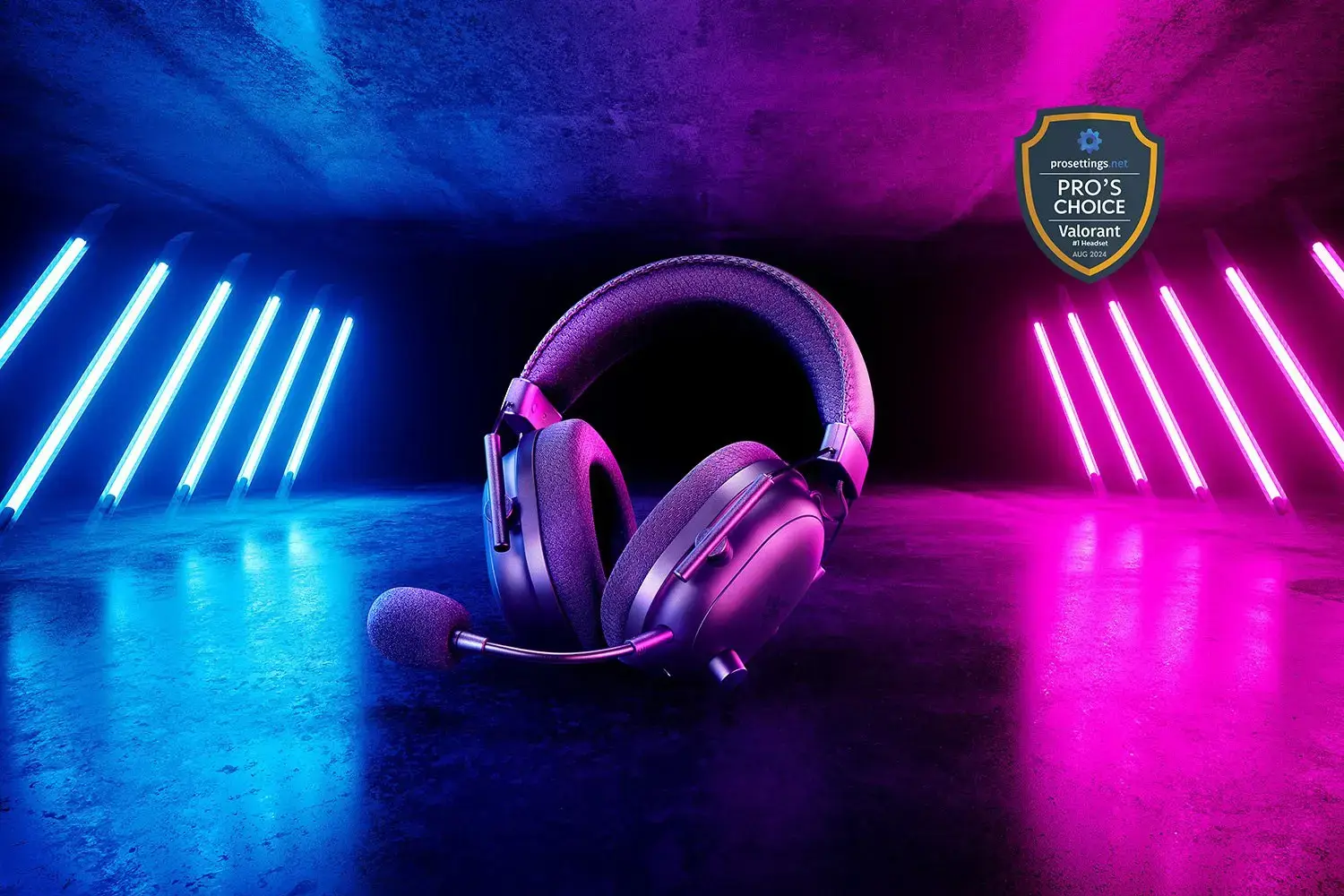 "Razer BlackShark V2 Pro+" ausinės, per ausis, laidinės, juodos spalvos