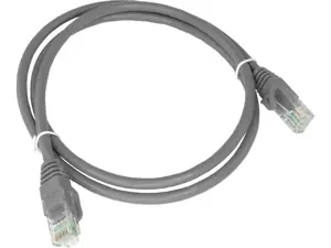 Alantec-Patch-cord UTP cat.5e PVC 0.25m grey