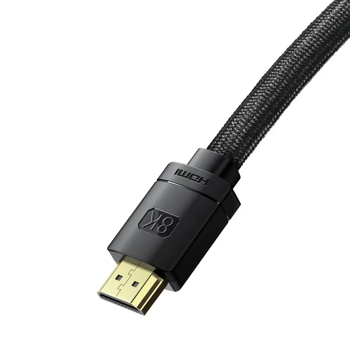 "Baseus High Definition Series" HDMI 2.1 kabelis, 8K 60Hz, 3D, HDR, 48Gbps, 2 m juodas (juodas)
