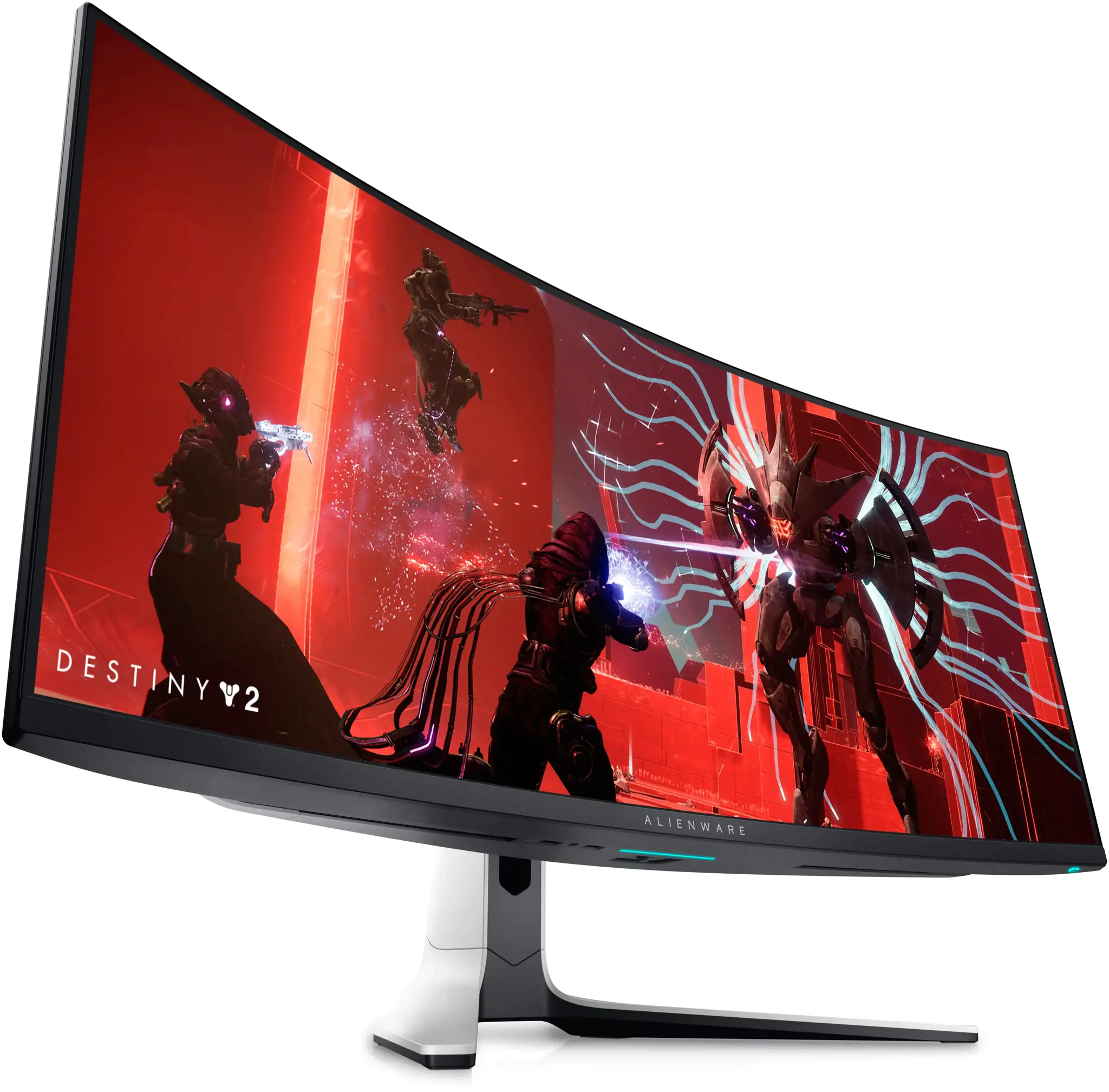 "Alienware AW3423DW", 86,8 cm (34,2"), 3440 x 1440 taškų, "Quad HD", OLED, 0,1 ms, balta, juoda