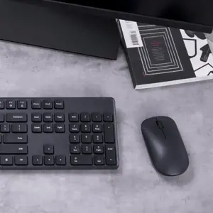 "Xiaomi" klaviatūros ir pelės klaviatūros ir pelės rinkinys, belaidis, LT, juodas