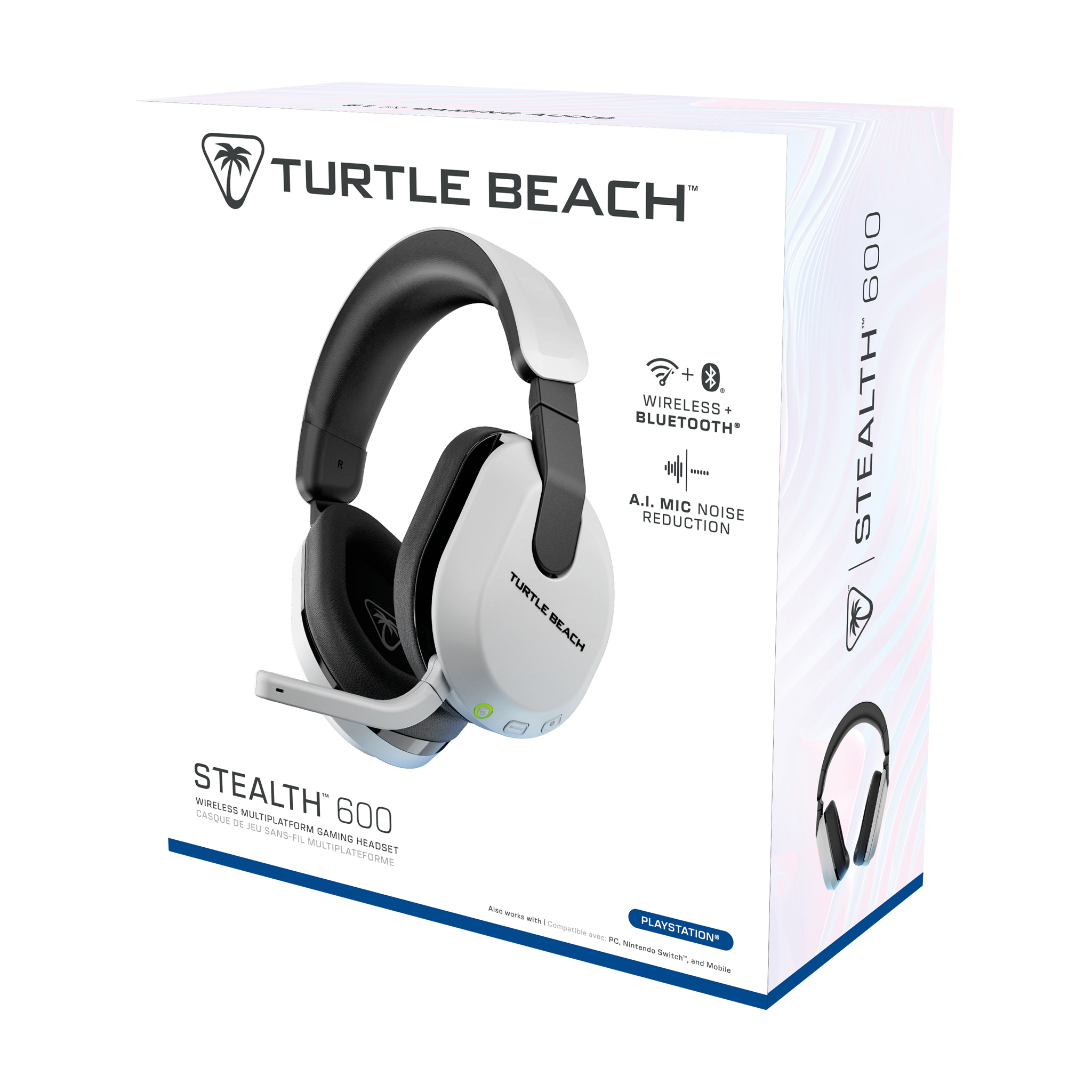 Turtle Beach Stealth 600 Gen 3, Wireless, Gaming, 20 - 20000 Hz, Headset, White