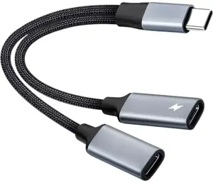 PremiumCord adapter USB-C Splitter 2in1