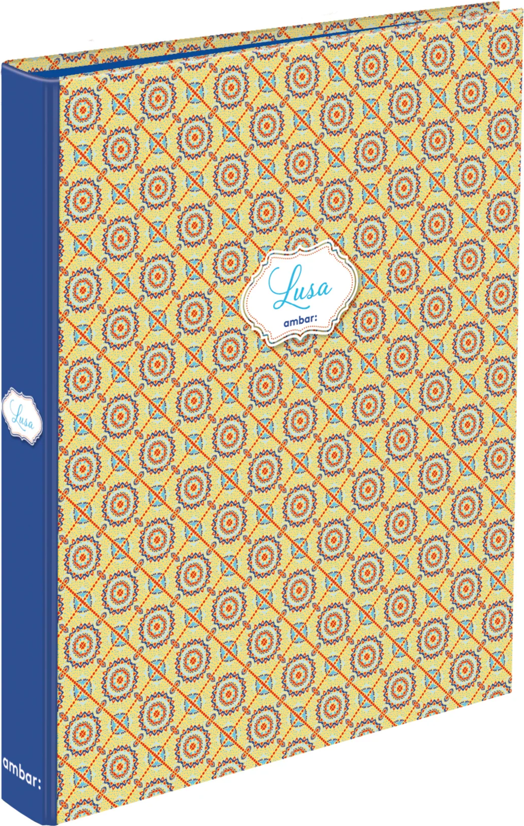 A4 Ringbinder 4 Rings Lusa Tile