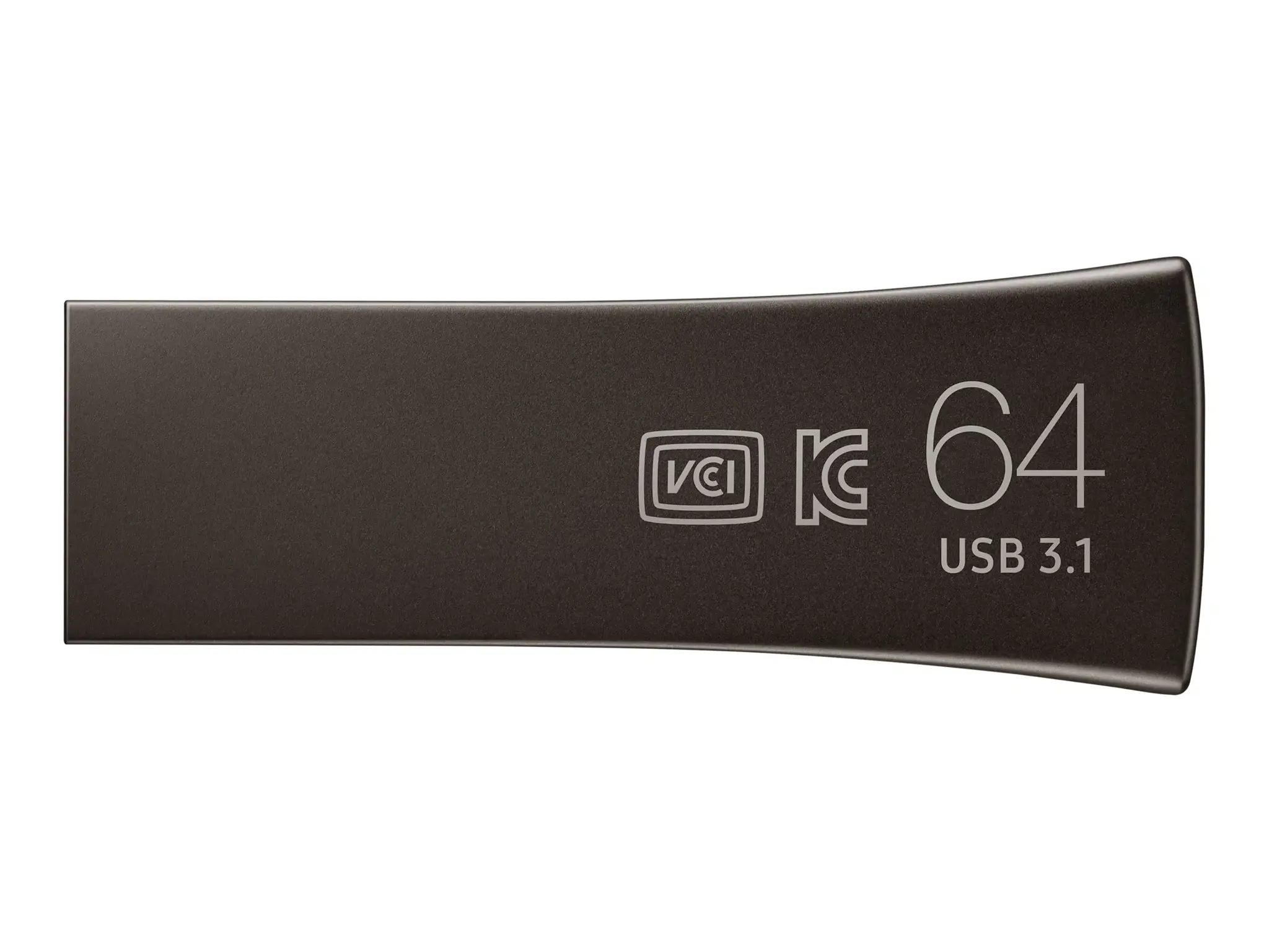 "Samsung" MUF-64BE, 64 GB, A tipo USB, 3.2 Gen 1 (3.1 Gen 1), 300 MB/s, be dangtelio, pilka