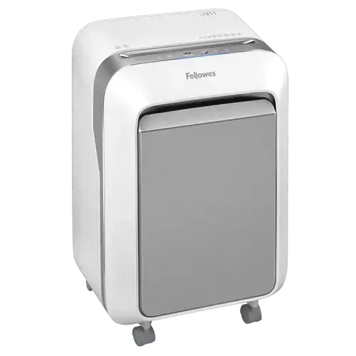 "Fellowes Powershred LX21", smulkinimas mikrokarpelėmis, 2 x 12 mm, 23 l, jutiklinis, 4 ratukai, 15 lapų