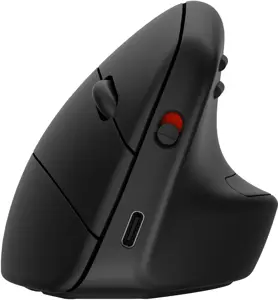 HP 920 ergonomiška belaidė pelė, dešinioji ranka, vertikali konstrukcija, "Bluetooth" + A tipo USB, 4000 DPI, juoda