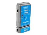 LANBERG NT-0403 Lanberg cable tester for wiring terminated with RJ45, RJ-11, USB