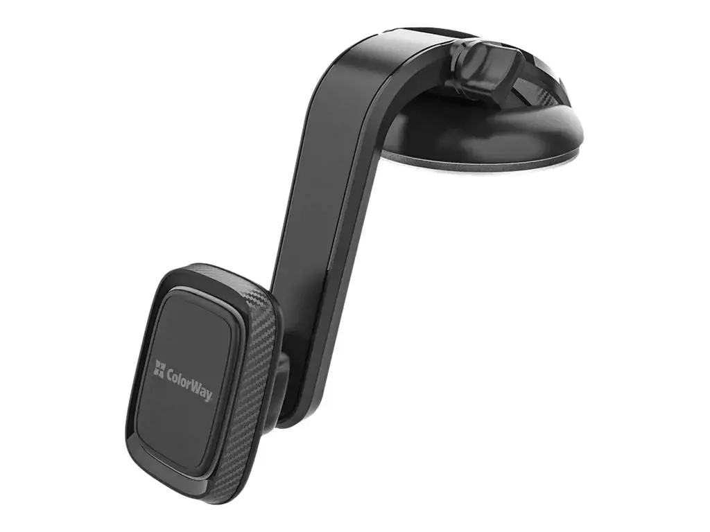 "ColorWay" magnetinis automobilio laikiklis išmaniajam telefonui, skirtas prietaisų skydeliui - 2 pilkos spalvos, reguliuojamas, 360 °