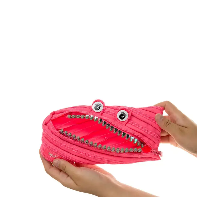 Penalas-pieštukinė ZIPIT Grillz Monster Pouch, ZTM-GR-DY, rožinė