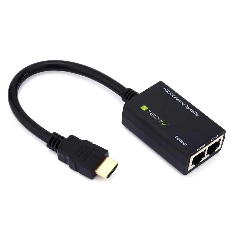 TECHLY 301153 "Techly" HDMI ilgintuvas "Cat.5e/6" kabeliu, iki 30 m