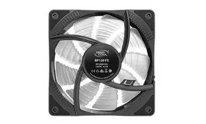 "DeepCool RF120 FS", ventiliatorius, 12 cm, 500 aps/min, 1500 aps/min, 27 dB, 56,6 cfm