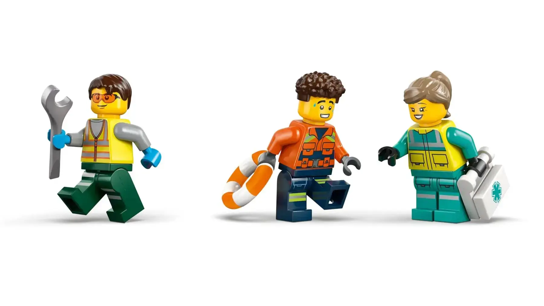 LEGO CITY 60505 Airplane, Service Truck and Hovercraft Rem