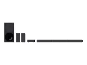 "Sony HT-S40R", 5.1 kanalų, 600 W, "Dolby Digital", "Dolby Dual Mono", 90 W, 90 W, 75 W