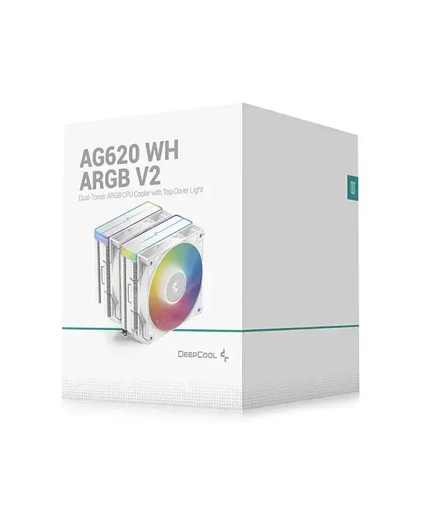 Deepcool CPU Cooler | AG620 ARGB | Intel, AMD