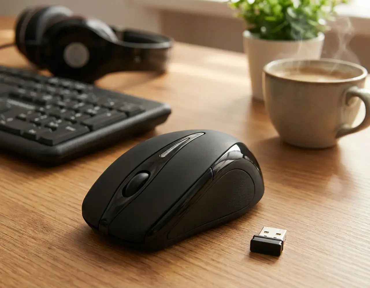 ESPERANZA EM101K - 5905784766980 ANTARES Belaidė pelė Optinė USB NANO išvestis 2,4 GHz
