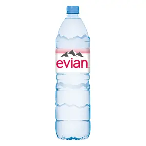 EVIAN natūralus mineralinis vanduo PET 1,5l D