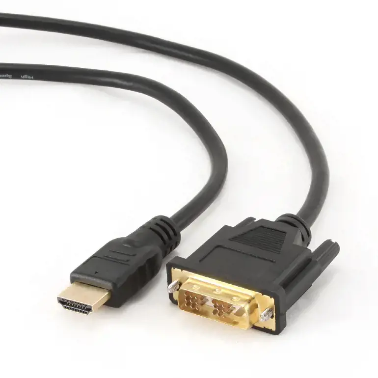 GEMBIRD CC-HDMI-DVI-10 Gembird HDMI-DVI kabelis su paauksuotomis jungtimis, 3 m, nefasuotas