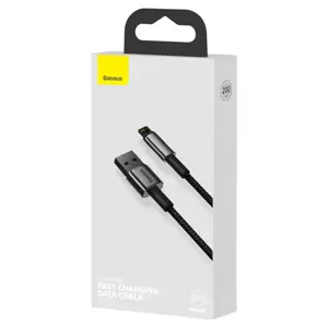 Baseus Tungsten Gold Cable USB to iP 2.4A 2m (black)