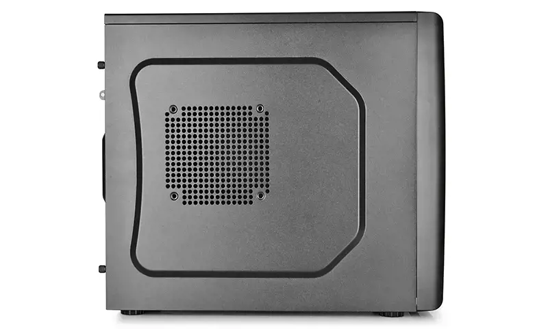 "DeepCool DP-MATX-SMTR", kompiuteris, juodas, "micro ATX", "Mini-ITX", plastikinis, SPCC, ATX, PS2, 1x 80 mm/1x 120 mm
