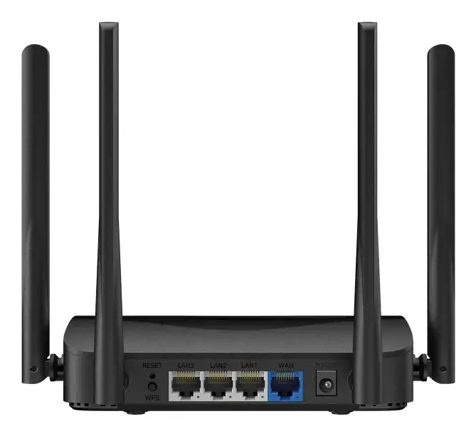Mercusys MR25BE wireless router Gigabit Ethernet Dual-band (2.4 GHz / 5 GHz) Black