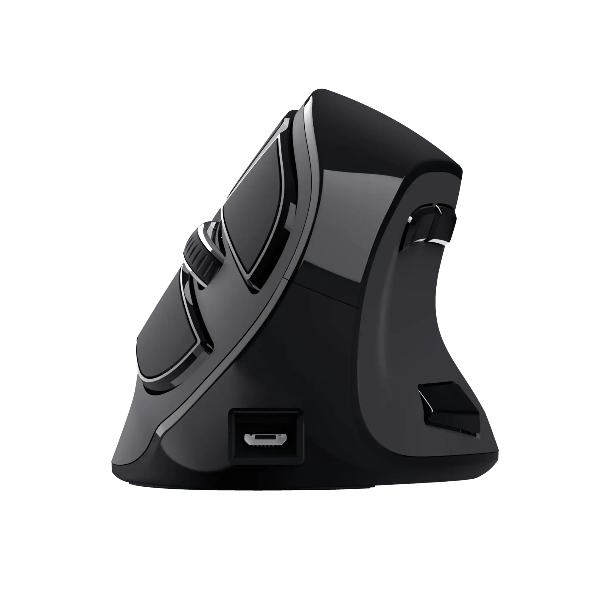 "Trust Voxx", dešinės rankos, vertikalus dizainas, optinis, RF belaidis + "Bluetooth", 2400 DPI, juodas