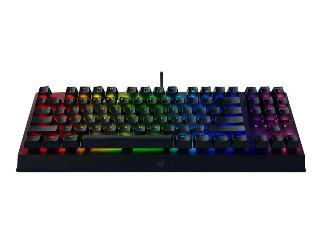 RAZER BlackWidow V3 Tenkeyless Green Switch - JAV išdėstymo klaviatūra