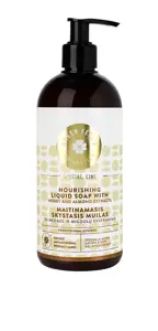 GREEN FEEL'S skystasis muilas su medaus ir migdolų ekstraktais