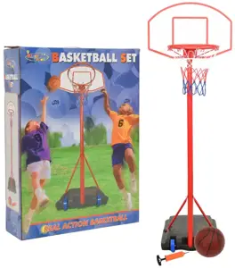 Nešiojamas krepšinio rinkinys, 200–236 cm, reguliuojamas