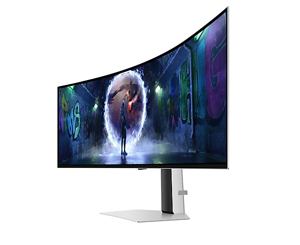 Samsung LS49DG934SUXEN Odyssey G9 G93SD | 49 " | OLED | DQHD | 32:9 | 240 Hz | 0.03 ms | 5120 x 1440 pixels | 250 cd/m² | HDMI ports quantity 1 | Silver