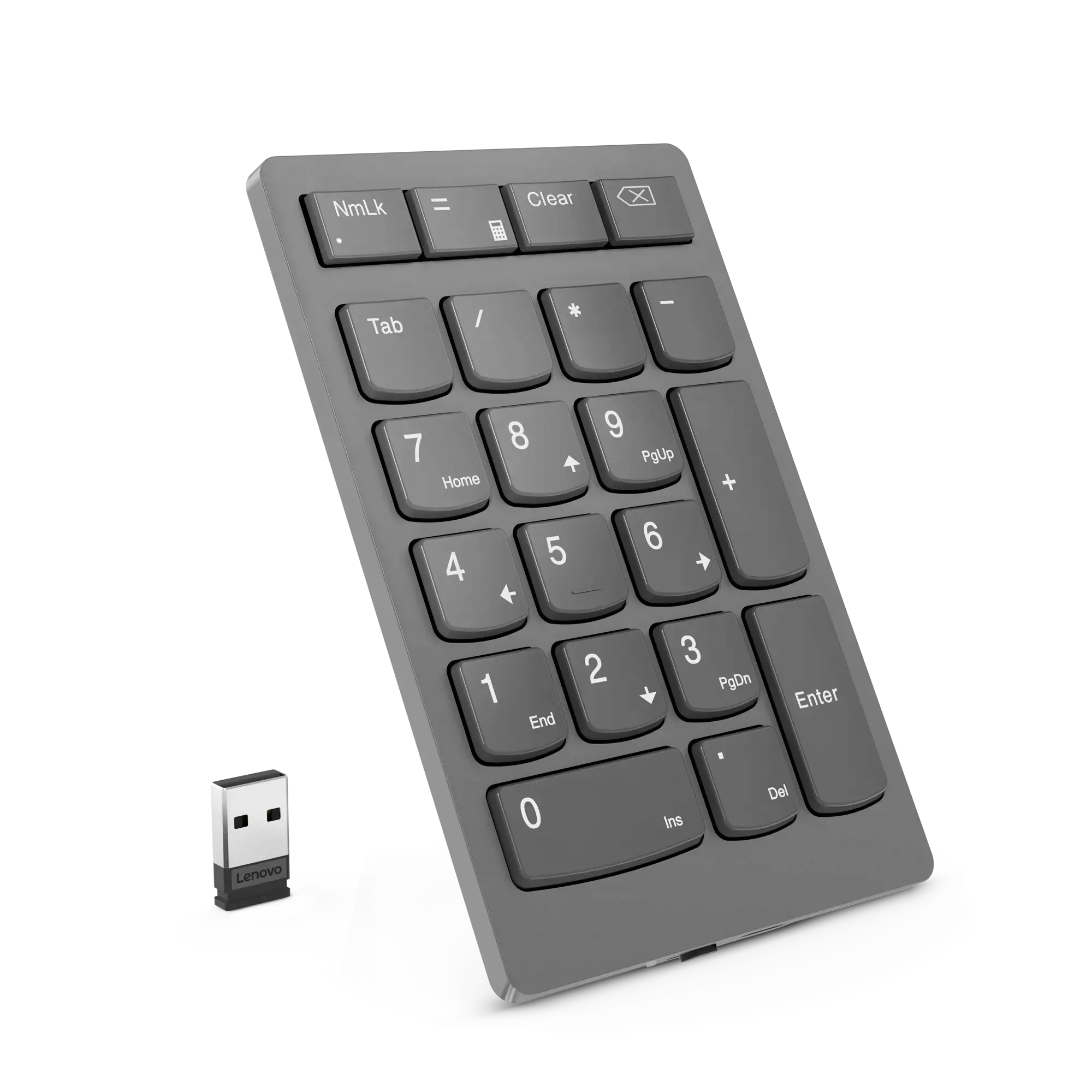 Lenovo 4Y41C33791, RF belaidis, 21, universalus, pilkas