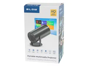BLOW AndroidTV HD Cinema BLACK Portable Projector