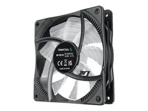 "DeepCool RF120 FS", ventiliatorius, 12 cm, 500 aps/min, 1500 aps/min, 27 dB, 56,6 cfm