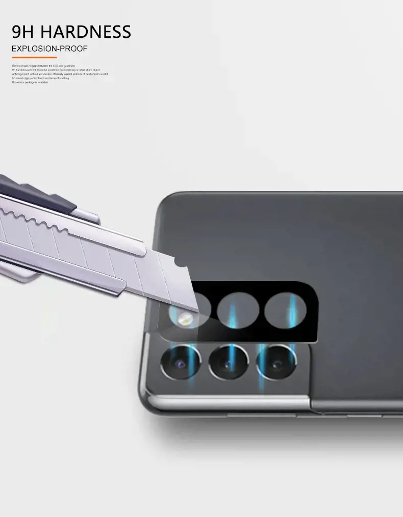 "Mocolo Silk Camera Lens Glass" stiklas - apsauginis stiklas "Samsung Galaxy S22 / S22+" kameros objektyvui