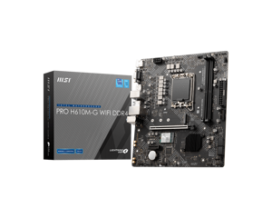 Pagrindinė plokštė MSI PRO H610M-G WIFI DDR4 Intel H610 LGA 1700