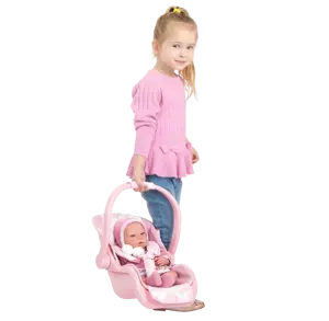 Arias kūdikio nešyklė, rožinė