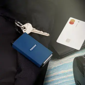 Išorinis SSD diskas TRANSCEND ESD410C 1TB USB-C 3D NAND Įrašymo greitis 2000 MBajtų/sek Skaitymo greitis 2000 MBajtų/sek TS1TESD410C