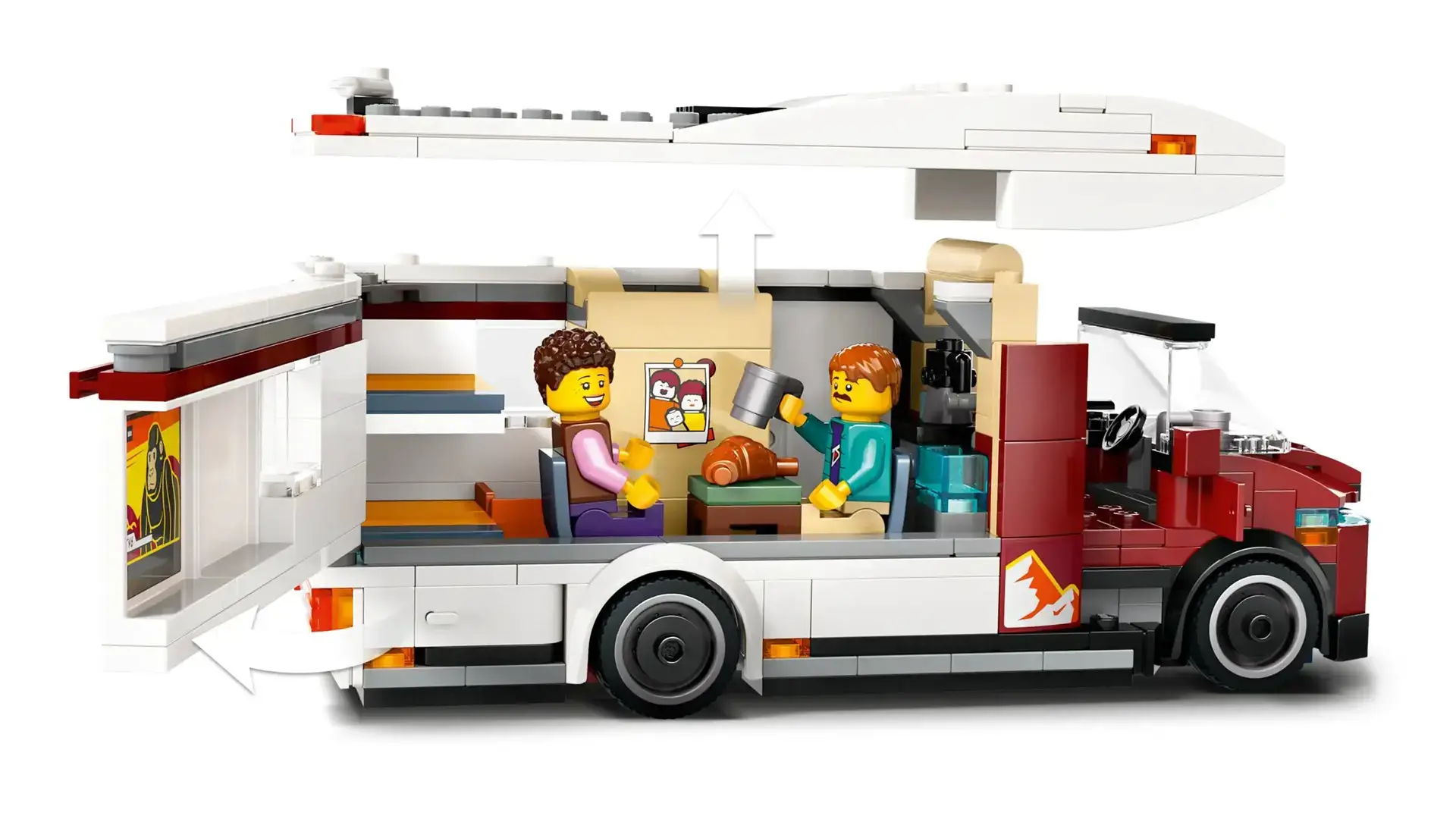 LEGO CITY 60454 Holiday camper full of adventure