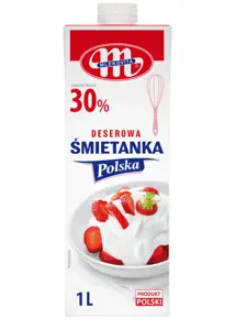 Plakamoji grietinėlė, 30%, UAT, 1 l