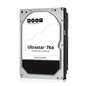 WESTERN DIGITAL Ultrastar 7K6 6TB kietasis diskas SATA 6Gb/s 512E SE 7200Rpm HUS726T6TALE6L4 24x7 3…