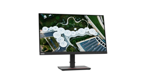 Lenovo ThinkVision S24e-20, 60.5 cm (23.8"), 1920 x 1080 pixels, Full HD, LED, 6 ms, Black