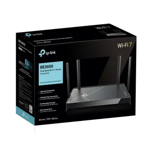 BE3600 Dual-Band Wi-Fi 7 Router | Archer BE230 | 802.11be | 3570 Mbit/s | Ethernet LAN (RJ-45) ports 4 | Mesh Support Yes | MU-MiMO Yes | No mobile broadband | Antenna type External | 1