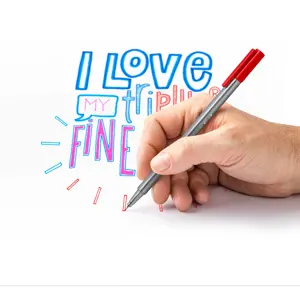 Spalvoti pasteliniai rašikliai STAEDTLER, 0,3 mm, 6 vnt.